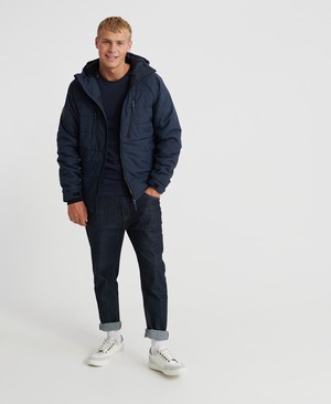 Superdry Aeon Padded Férfi Kabát Sötétkék | DSZLC2531